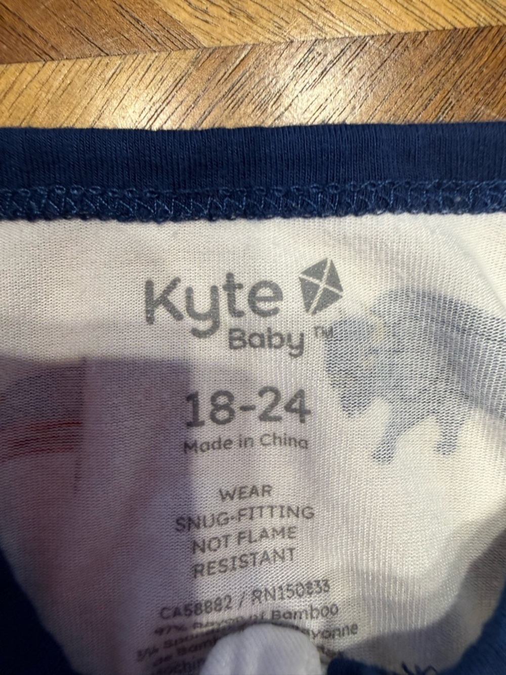 Baby boy bamboo lot 4 pieces Kyte BABY milkberry Caden Lane Posh Peanut Flaws - Picture 2 of 10
